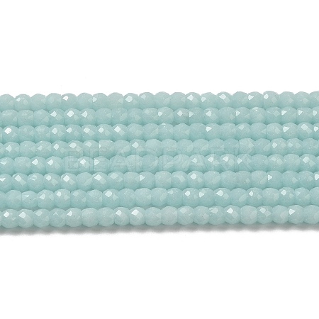 Synthetic Luminous Stone Beads Strands G-C086-01B-01-1