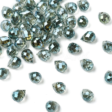 50Pcs Electroplate Glass Beads EGLA-YW0005-40D-1