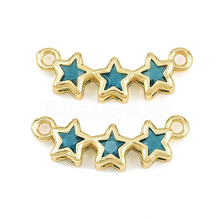 Brass & Glass Pendants KK-CBA6A75-54G-10-1