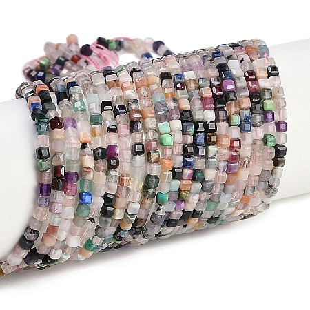 Natural Mixed Gemstone Beads Strands X-G-K312-01A-01-1