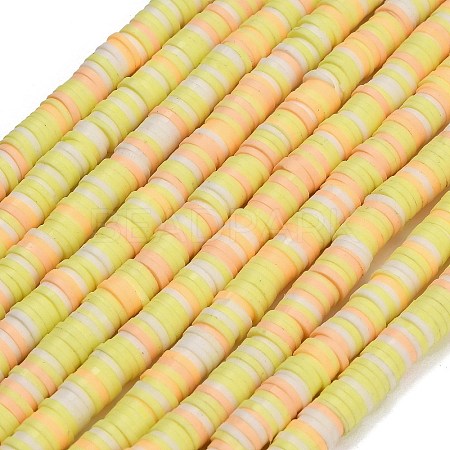 Handmade Polymer Clay Beads Strands PY-CBA21A8-01D-1