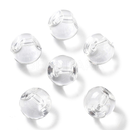 Transparent Acrylic Beads OACR-U005-08B-1