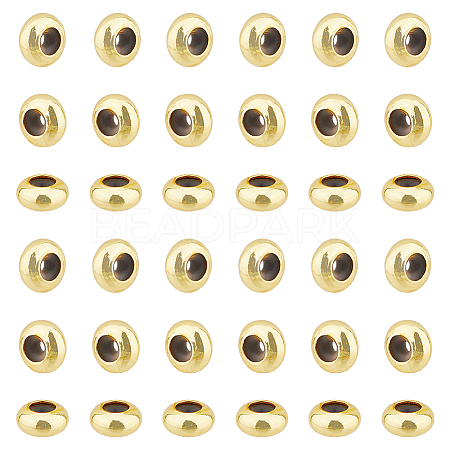 SUPERFINDINGS 70Pcs Brass Beads KK-FH0007-14-1