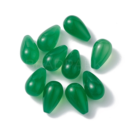 Natural Green Onyx Agate Beads G-F741-02A-02-1
