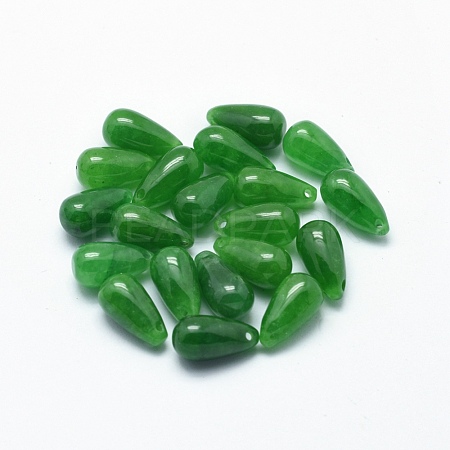 Natural Myanmar Jade/Burmese Jade Charms X-G-F581-01-1