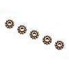 Gear Tibetan Style Alloy Spacer Beads MAB145-NF-2