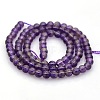 Natural Amethyst Round Beads Strands G-N0120-11A-4mm-2
