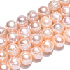 Natural Cultured Freshwater Pearl Beads Strands PEAR-N013-07L-3