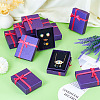 Rectangle Paper Jewelry Set Storage Boxes with Bowknot CON-TAC0014-04B-7