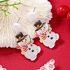Christmas Acrylic Stud Earrings SK8065-15-1