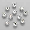 Plating Plastic Acrylic Round Beads PACR-L003-10mm-S-7