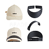 4Pcs 2 Styles Plastic Hat Brim Bender AJEW-FH0005-31-1