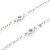 304 Stainless Steel Link Eyeglasses Chains Sets AJEW-EH00333-3
