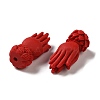 Dyed Buddha's Hand Synthetic Coral Beads CORA-O004-05A-3