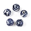 Handmade Porcelain Beads X-PORC-S498-60-3