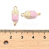 Alloy Enamel Pendants PALLOY-R155-01G-06-3
