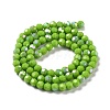 Opaque Glass Beads Strands EGLA-A035-P4mm-L15-2
