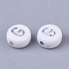 Plating Acrylic Beads X-PACR-R243-04G-2