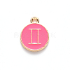 Alloy Enamel Pendants ENAM-S124-01A-03I-2