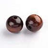 Natural Wood Beads X-TB25MMY-6-2