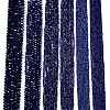 Electroplate Glass Beads Strands EGLA-A044-P4mm-A07-2