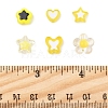 200Pcs 6 Styles Transparent & Opaque Acrylic Beads TACR-FS0001-54G-5