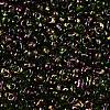 Picasso Spray Painted Glass Seed Beads SEED-T006-04-19-2