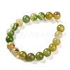 Natural Striped Agate/Banded Agate Beads Strands G-Z060-A01-C02-3