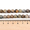 Natural Red Corundum Beads Strands G-K405-A01-7.5-8mm-6