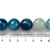 Natural Dragon Veins Agate(Dyed & Heated) Beads Strands G-K390-A07-01-5