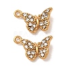 304 Stainless Steel Rhinestone Pendants STAS-L318-20G-06-1