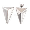 Non-Tarnish 304 Stainless Steel Stud Earrings EJEW-G395-13P-1
