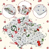 18Pcs 3 Styles Burlap Packing Pouches ABAG-FS0001-10-3