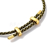 Adjustable Polyester Cord Braided Bracelets BJEW-Z085-01G-09-3
