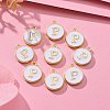 Golden Plated Alloy Charms ENAM-S118-01P-5