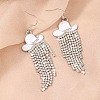 Alloy Rhinestone Dangle Earrings FS-WG4606E-16-1
