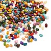 Opaque Colours Glass Seed Beads EGLA-K064-07-1