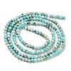 Natural HuBei Turquoise Beads Strands G-G792-38-01-5
