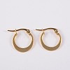 304 Stainless Steel Hoop Earrings EJEW-P040-20-A-2