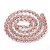 Transparent Glass Beads GLAA-Q066-10mm-C15-2