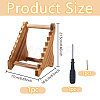Wood Sword Display Riser Stands ODIS-WH0030-249-2