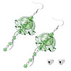 Brass Dangle Earring EJEW-TAC00022-2