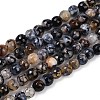 Natural Fire Crackle Agate Beads Strands G-C082-A01-38-2