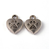 Tibetan Style Charms Pendants X-TIBEP-A123278-AS-LF-4