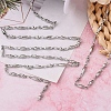 Tarnish Resistant 304 Stainless Steel Link Chains X-CHS-K001-83-3