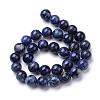 Natural & Dyed Sodalite Bead Strands G-R412-13-6mm-2