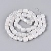 Electroplate Natural Quartz Crystal Beads Strands G-T144-32-2
