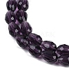 Transparent Glass Beads Strands EGLA-N013-T8mm-D06-3