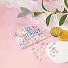333Pcs 12 Style Spray Painted Acrylic Beads MACR-YW0001-52-9