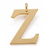 Golden Brass Pendants KK-P194-01G-Z-1
